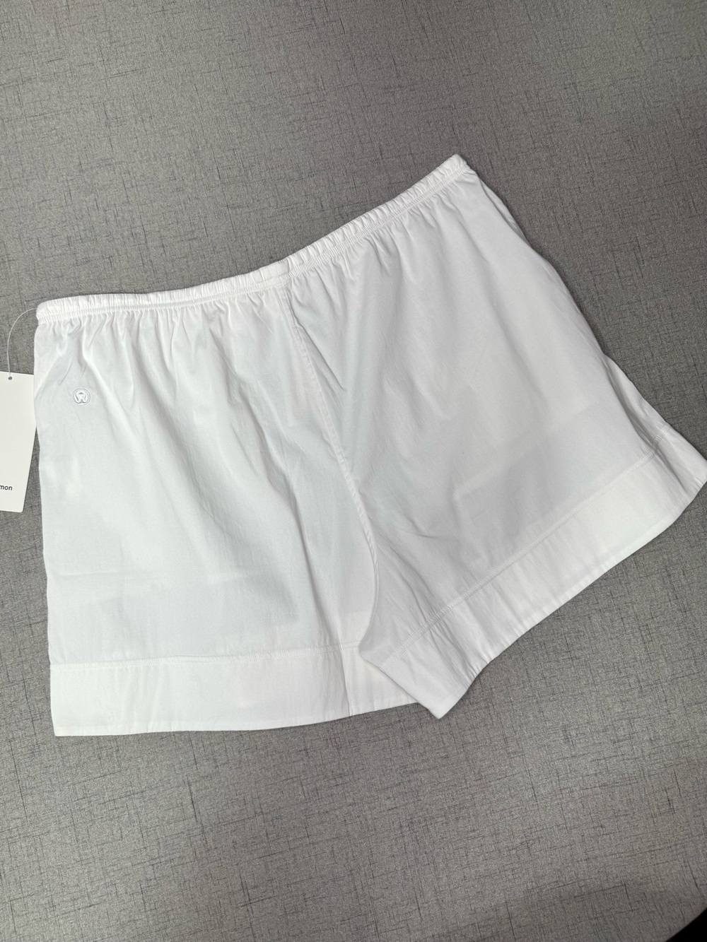Lululemon Cotton Blend Poplin High Rise Short White XL NWT - Picture 7 of 9